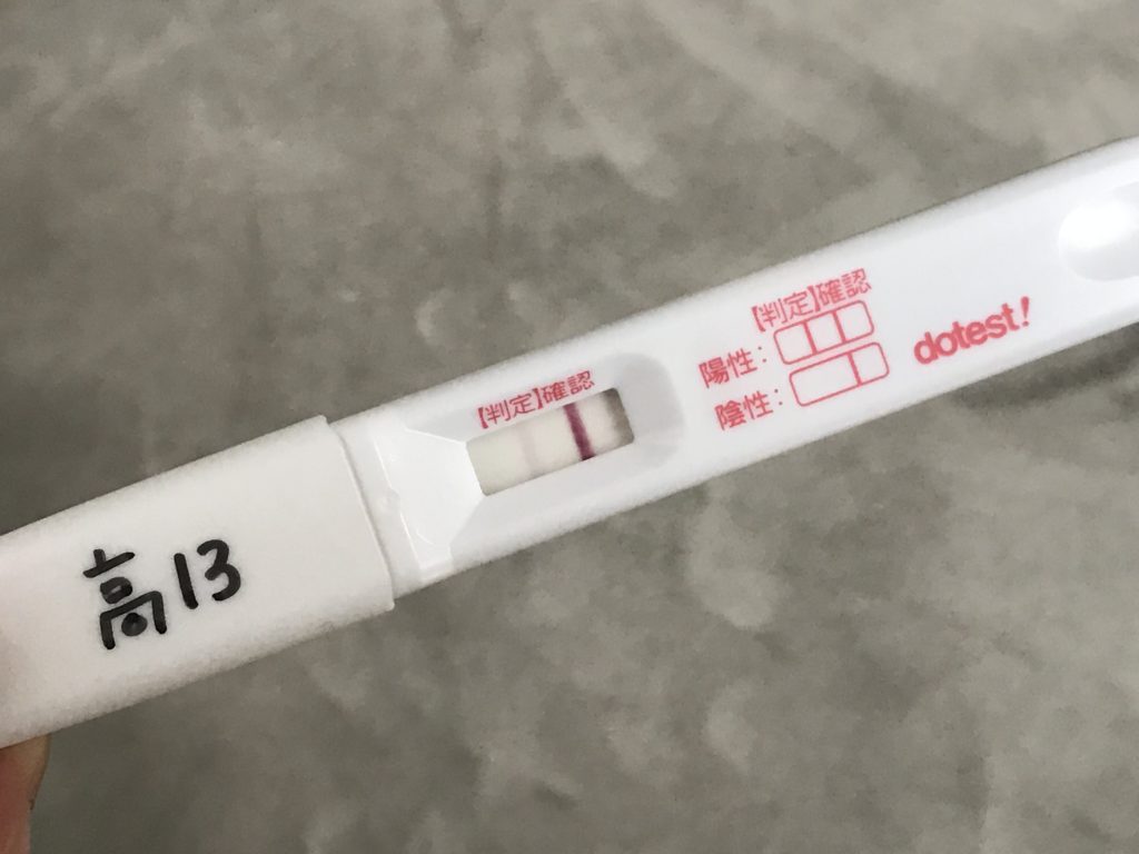 高温期9日目 妊娠検査薬